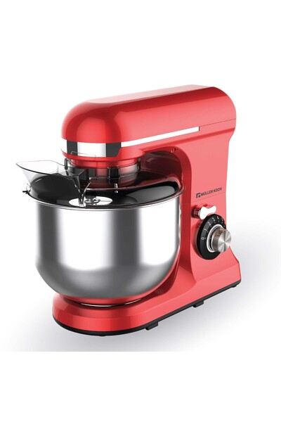 Muller Kitchen Multi-Function Stand Mixer 1300W with 8 Speeds, 7L Capacity, Multiple Accessories - MK-6039