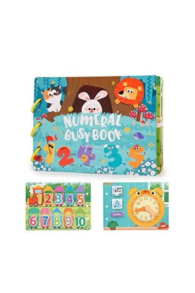 OEM Carte cu stickere repozitionabile, Numerical Busy Book