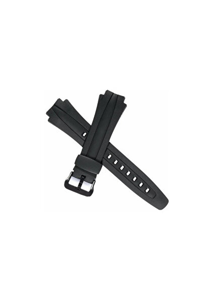 FADO ; Compatible Aq60 Aq63 Black Silicone Watch Band