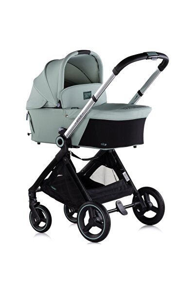 Chipolino Baby stroller 3 in 1 Elite basil