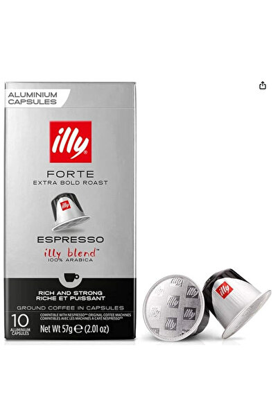 illy Espresso Forte Kapsül Kahve 10 Adet