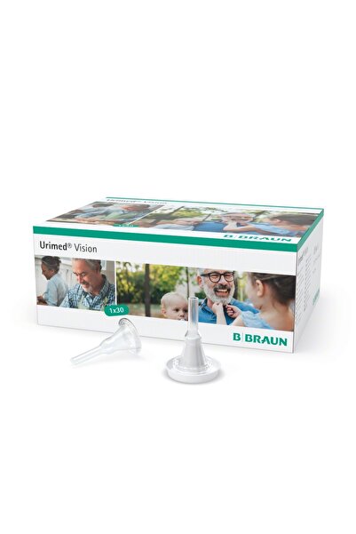 B-Braun BBraun Urimed Vision Standard Urinary Condom – silicone, self-adhesive, size 29mm, 1 piece