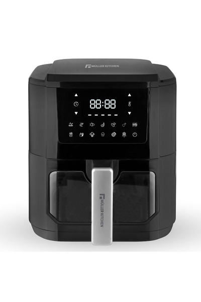Muller Kitchen Air Fryer, 7.1L Capacity, 1700W, 12 Pre-set Cooking Programs, Touchscreen Control - MK-6069