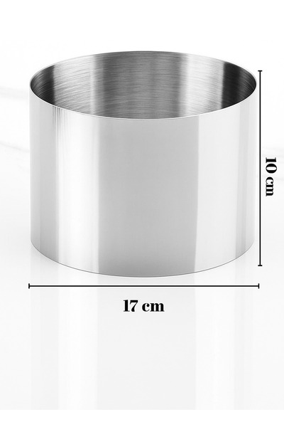 Genel Markalar Narkalıp Yuvarlak Pasta- Kek Kalıbı Çap:17 cm