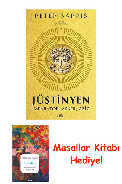 Alfa Yayınları Jüstinyen: İmparator, Asker, Aziz + Masallar Kitabı