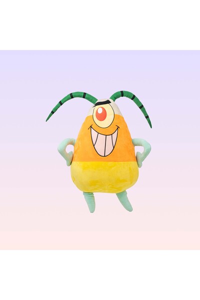 NİCKELODEON Sünger Bob Kare Pantolon Legendary Halloween Plankton – 24 cm Peluş