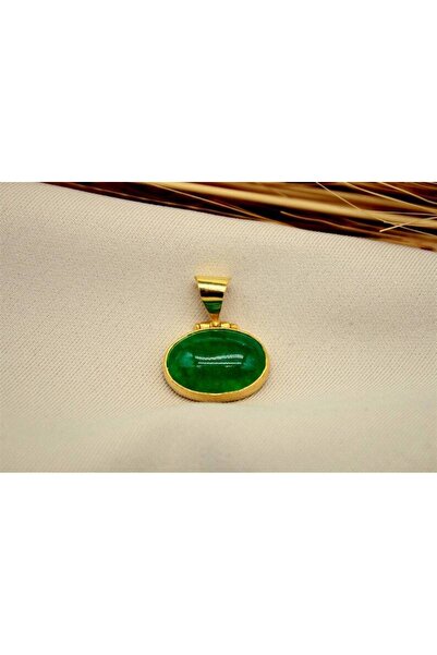 alpsilverart 925 Ayar Gümüş Jade Taşlı Kolye | El Yapımı Otantik Kadın Takı