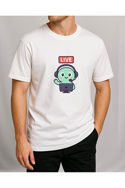 TREND YANKI تي شيرت للجنسين (الإبداع الأخضر الحي)