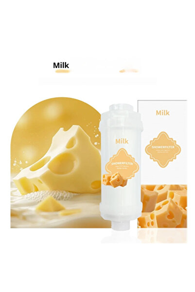 H2O Vitamin C Shower Filter/Water Purifier with Aroma Beads, Removes Chlorine & Fluoride, For Skin & Hair (Milk Softness)