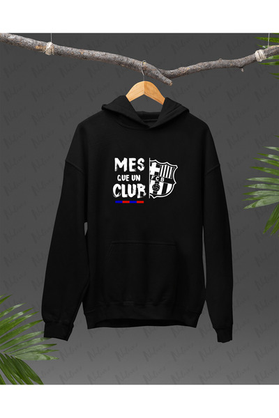 Nulivez Barca Tasarımı baskılı, Yüksek Kalite Unisex Oversize Hoodie