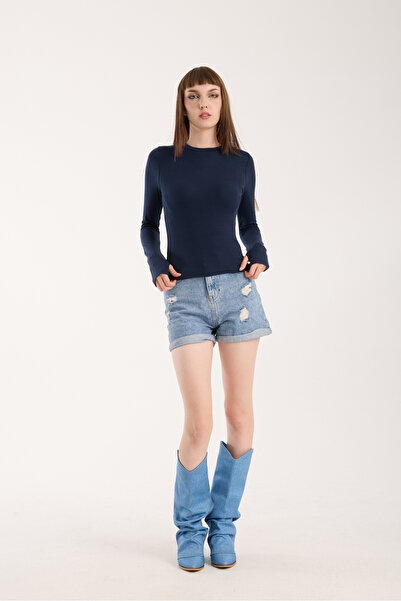 winmoda Finger-Inserted Long Sleeve Body - Long Sleeve Body with Cycling Neck...