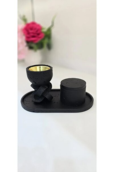D&H 3-Piece Charcoal Incense Burner Set | Bakhoor & Oud Resin Burner with Tray – Home Aromatherapy