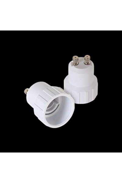 Tek-İş Duy Dönüştürücü GU10 Erkek / E14 Dişi Ampul Çevirici Adaptör Led Lamba Soket