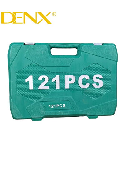 Denx Mechanical Car Repair Tool Set DX3318 – 121-Piece Complete Kit Including Socket Heads, Wrenches