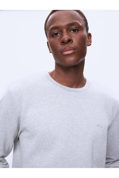 Ltb Danıtas New Sıfır Yaka Uzun Kollu Sweatshırt