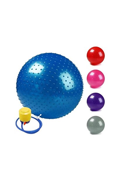 Generic Thick Endless Yoga Ball - Inflatable PVC Yoga Ball for Fitness, Pilates,