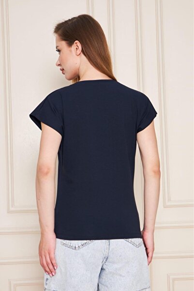 YÜKSEL IŞIK Αμάνικο μπλουζάκι με λαιμόκοψη σε σχήμα V, πακέτο 2 τεμαχίων