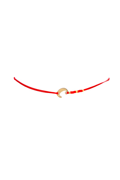 Ermara Jewelry Bratara cu initiala "C" din aur 14 K