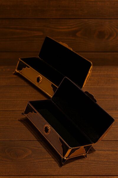 ALMASA Luxury rectangular oud box in two sizes