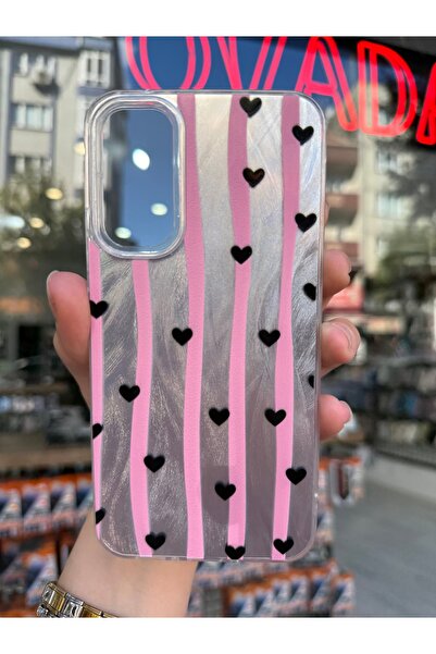 OVADA SAMSUNG GALAXY A54 Uyumlu Kamera Koruma Çıkıntılı VS Model Baskılı Prem...