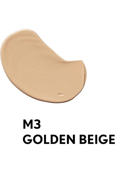 covergirl TruBlend Liquid Foundation, M3 Golden Beige, 1 fl oz – Natural Finish (Packaging May Vary)
