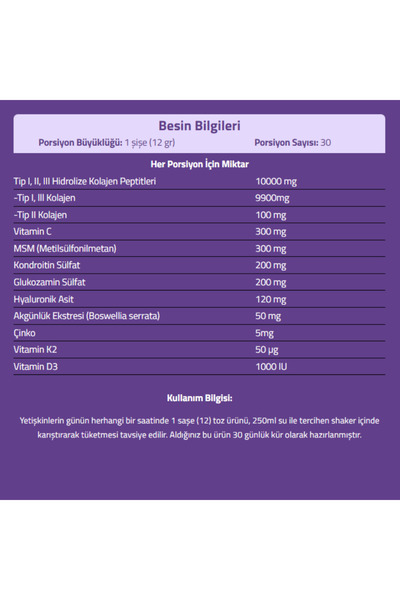 Suda Collagen Fxone Unscented 12 Gr X 30 Sachets 2 Pcs