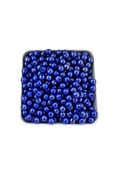 HERALDİS Перли 8 мм, цветни, тъмносини, 430 броя/100 г