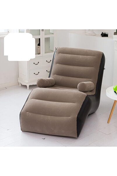 AZAF Inflatable Lazy Sofa Chair Foldable Lounge Chair with Armrests for Living Room Bedroom Office