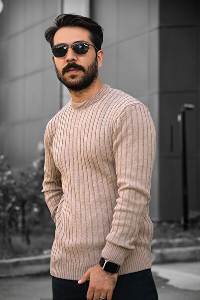 BİRBEYSTORE Crew Neck Knitwear Sweater