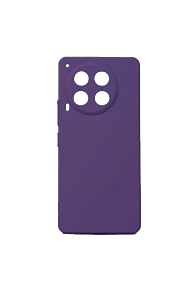Khayra Tecno Camon 30 Case Khyr Bias Tape Silicone - Purple