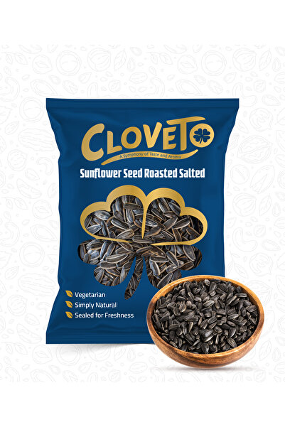 cloveto بذور دوار الشمس المحمصة والمملحة 500 غرام - وجبة خفيفة صحية غنية بالب...