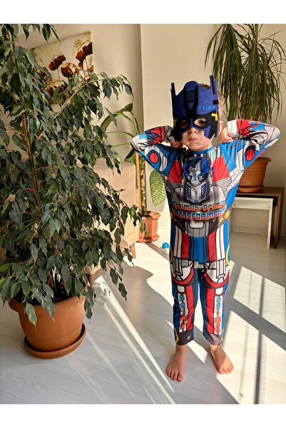 Lizsa Çocuk Transformers Optimus Kostümü - Transformers Optimus Çocuk Kıyafeti