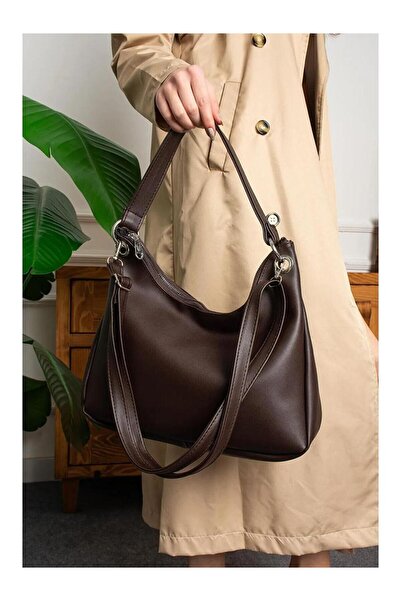 Daj Company Γυναικεία τσάντα χεριού και ώμου από μαλακό δέρμα κλασικού μοντέλ...