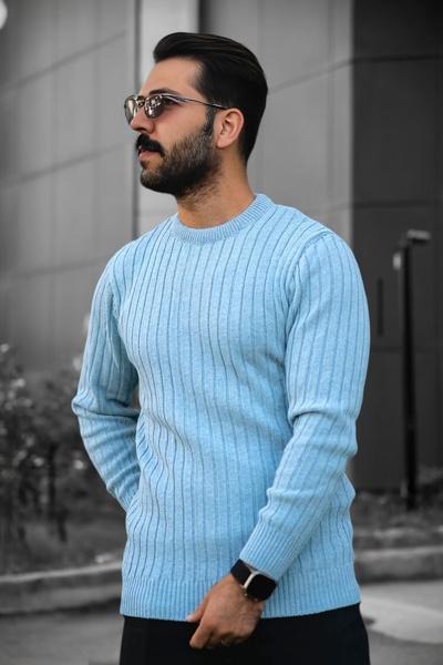 BİRBEYSTORE Crew Neck Knitwear Sweater