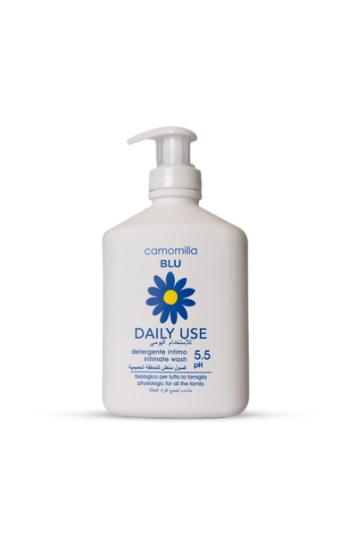Camomilla Blu غسول للمناطق الحساسة، درجة حموضة 5.5 - للاستخدام اليومي، 300 مل