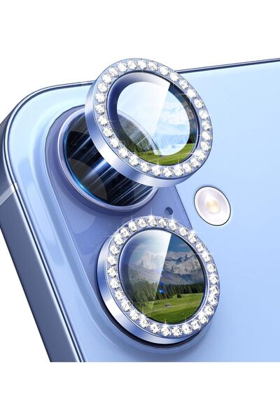 EDELFU Camera Lens Protector with Stone Texture for iPhone 17 |   9H Hardness, Flashy Scratch-Resistant Camera Protection