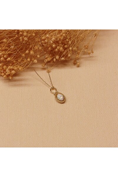 TAHAN MÜCEVHERAT Opal Minimal Kolye