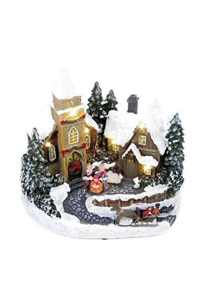 Magic Home Μουσική χριστουγεννιάτικη διακόσμηση, πολυρεζίνη, χωριό με κάλαντα...