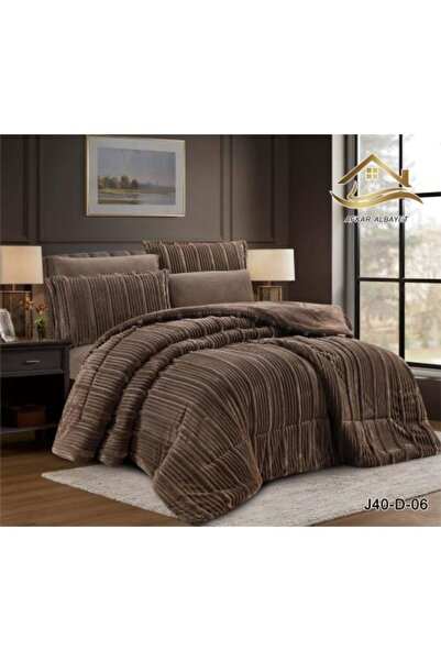 genernic Luxury Winter Bedspread Set - 6 Pieces