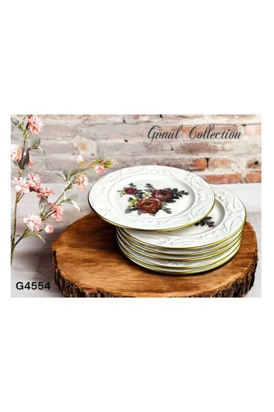 GÖNÜL Cake Plate 6 Pieces Amelie G4554