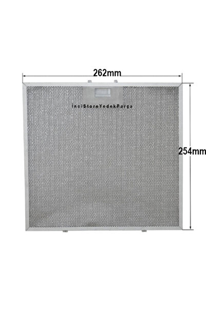Class ADX 6003 Aspiratör Davlumbaz İçin Alüminyum Filtre 262×254 mm