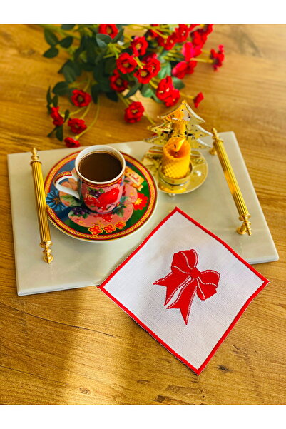 HOME OF BLOSSOM 2-Piece Presentation Napkin