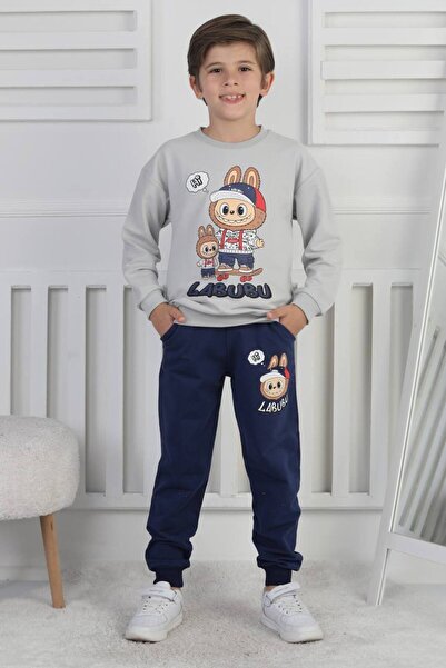 ARBİ kids Devojčica, labubu print, brušena tkanina sa dva niti, super kvalite...