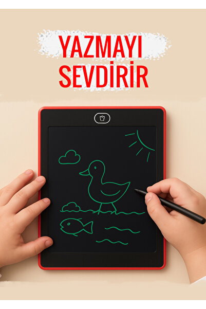 TD HOME Akıllı Yazı Tableti – Dijital Kalemli Çizim ve Not Defteri – Tek Tuşl...