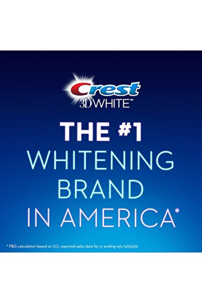 CREST 3D White Arctic Fresh Toothpaste, Whitening Effect and Fresh Breath, 107gr