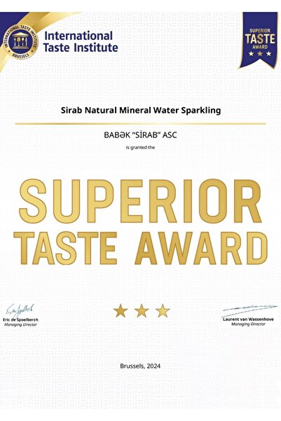 SİRAB Doğal Zengin Mineralli Maden Suyu Qazlı 500 ml 6 Adet