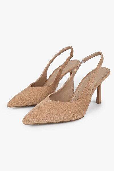 Shoeberry Women's Avoria Ten Suede Stiletto