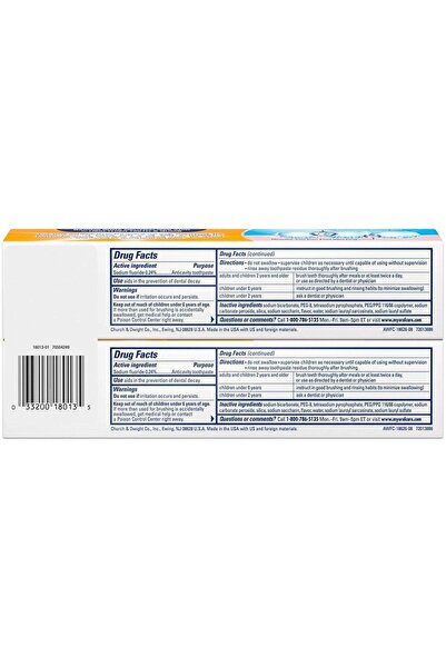 Arm&Hammer Set pastă de dinți Arm & Hammer - Advance White Extreme Whitening 2x170gr