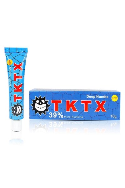 TKTX Crema Anestezica, TKTX, Blue, pentru Tatuaje, Cosmetica, 5% Lidocaina, 10gr