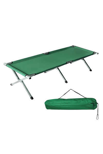 Cady One High Quality Lightweight Portable Aluminum Folding Camping Cot with Mesh Cloth 195*65*45cm